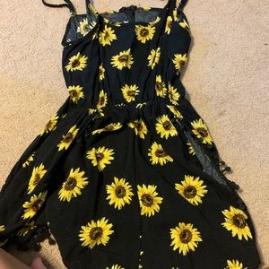 Sunflower romper